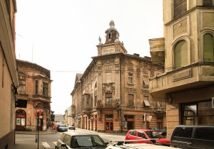 Palatul Földes Kelemen - vedere laterală