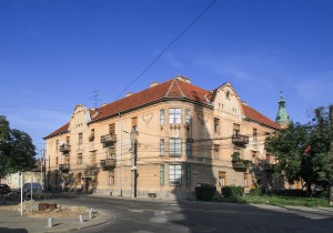 Palatul Sârbesc - perspectivă