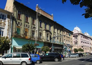 Palatul Reinhardt - vedere laterală